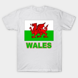 The Pride of Wales - Welsh Flag Design T-Shirt